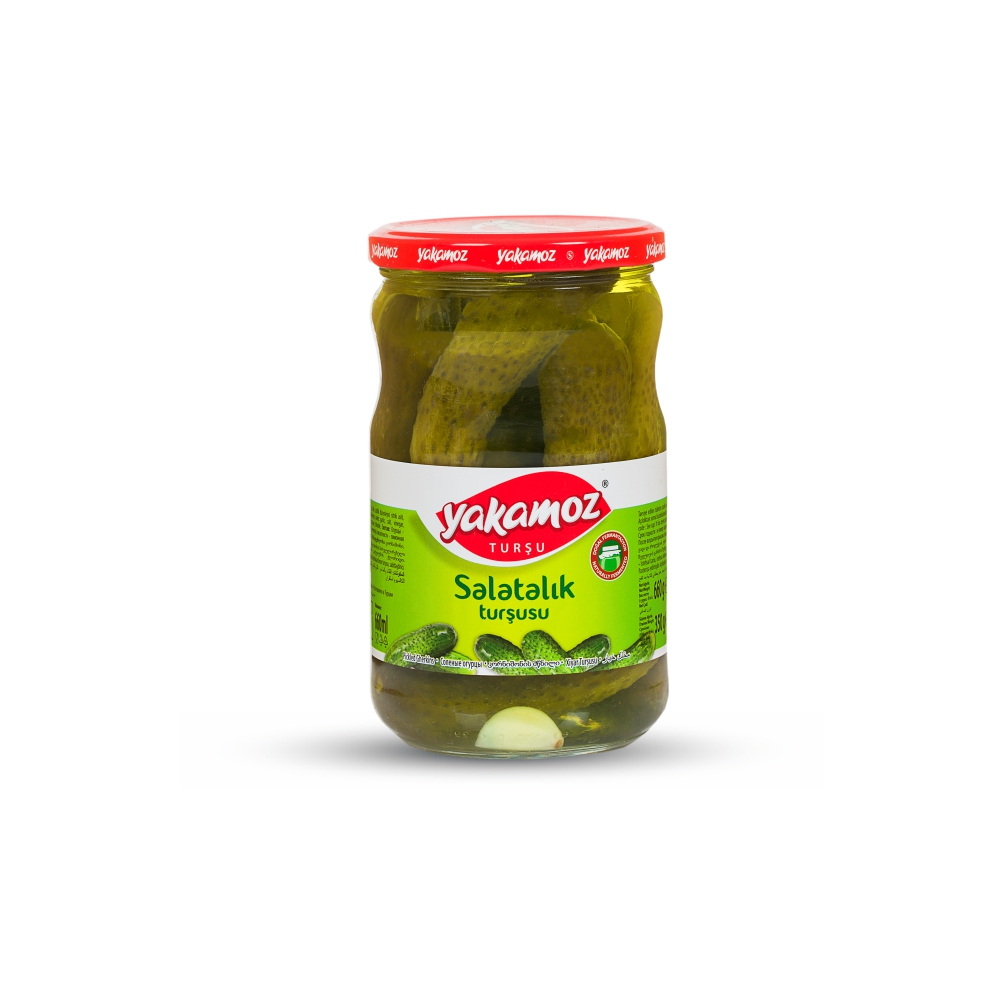 YAKAMOZ SALATALIK TURŞUSU CAM 720 ML