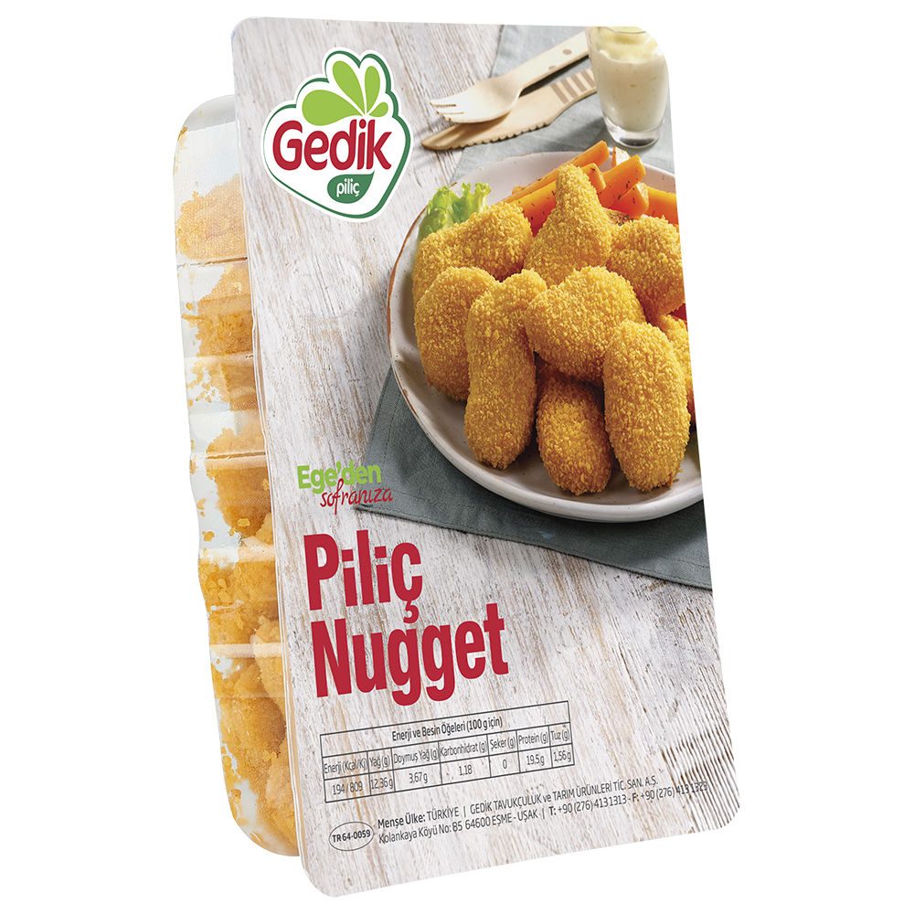 GEDİK PİLİÇ NUGGET 260 GR