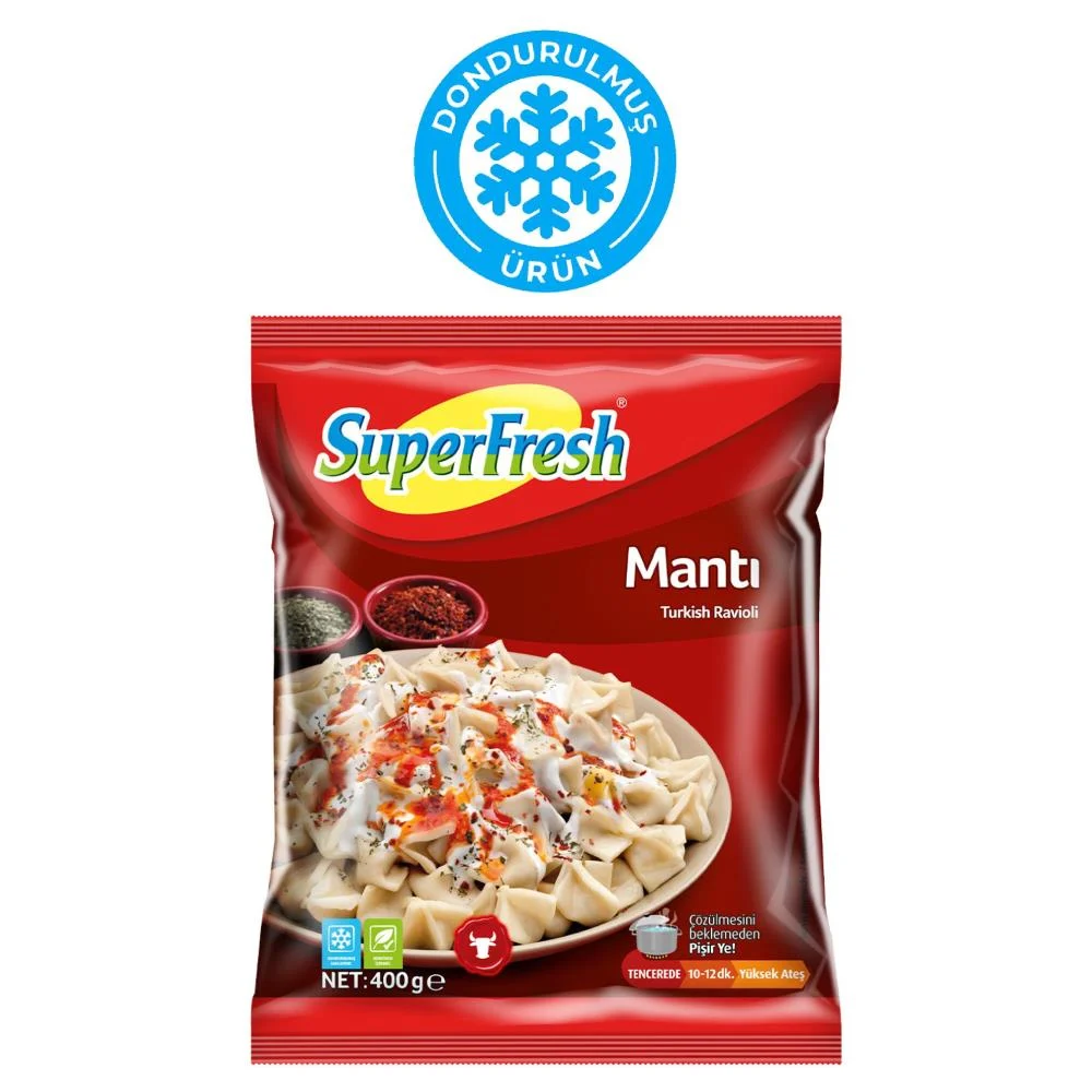 SUPERFRESH MANTI 400G