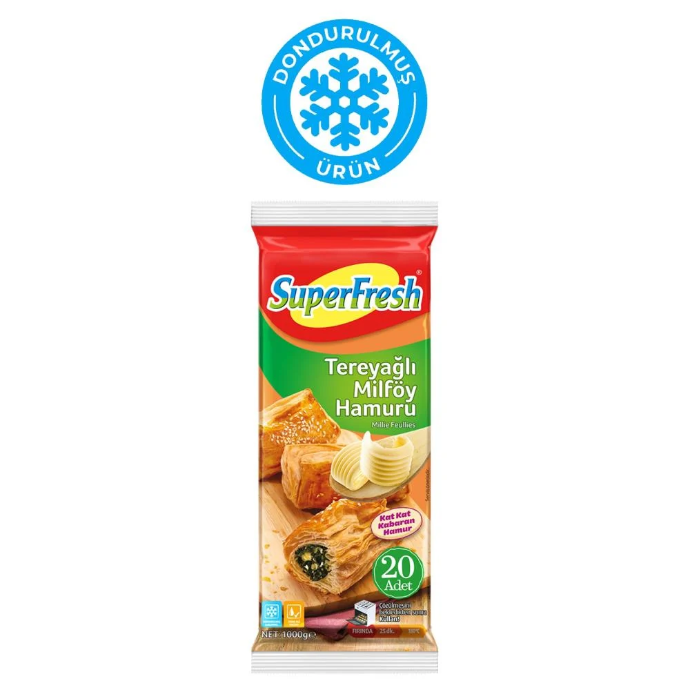 SUPERFRESH MİLFÖY TEREYAĞLI 1000G