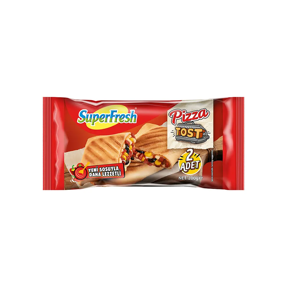 SUPERFRESH PİZZA TOST 200 GR 2 ADET