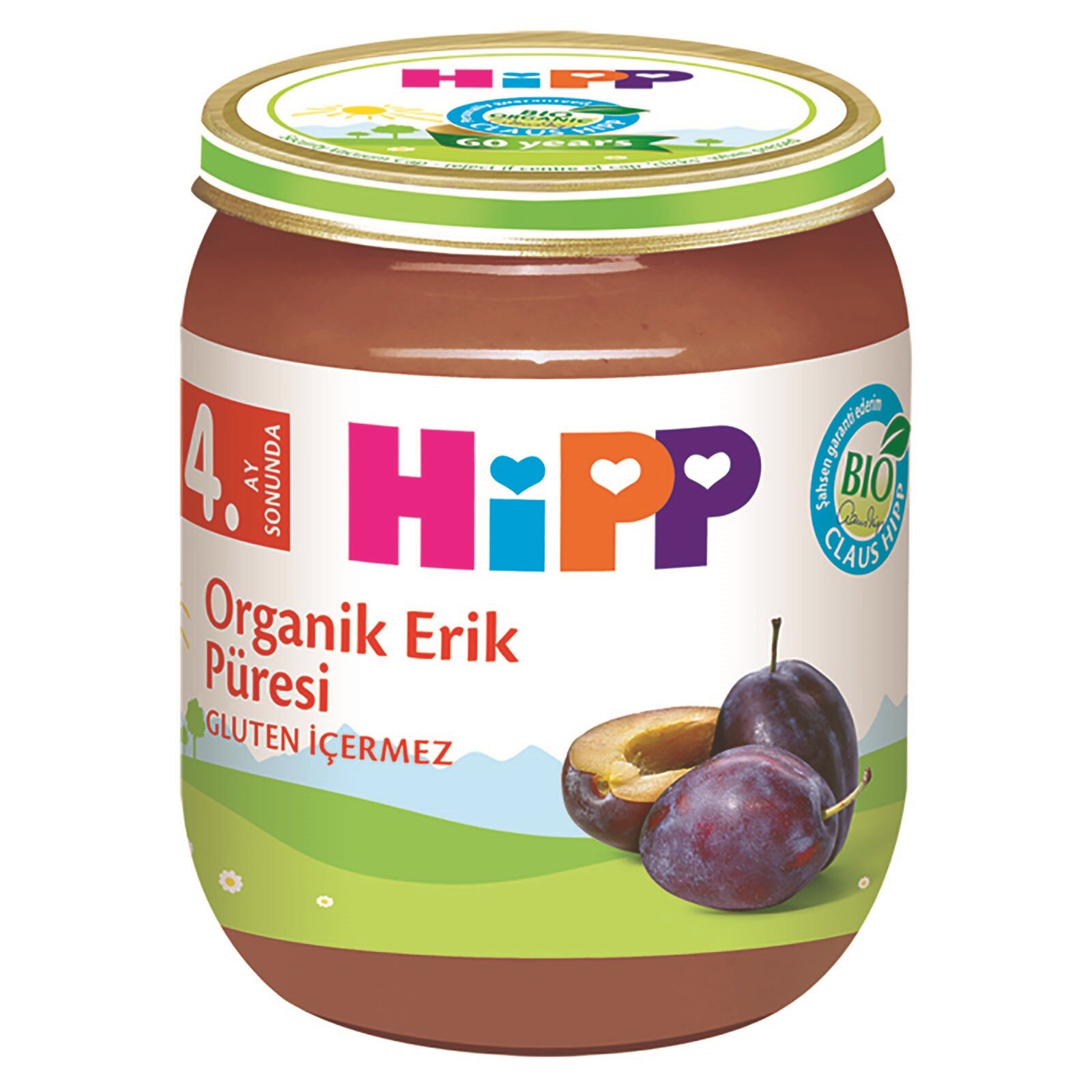 HİPP ORGANİK ERİK KAVANOZ MAMA 125 GR