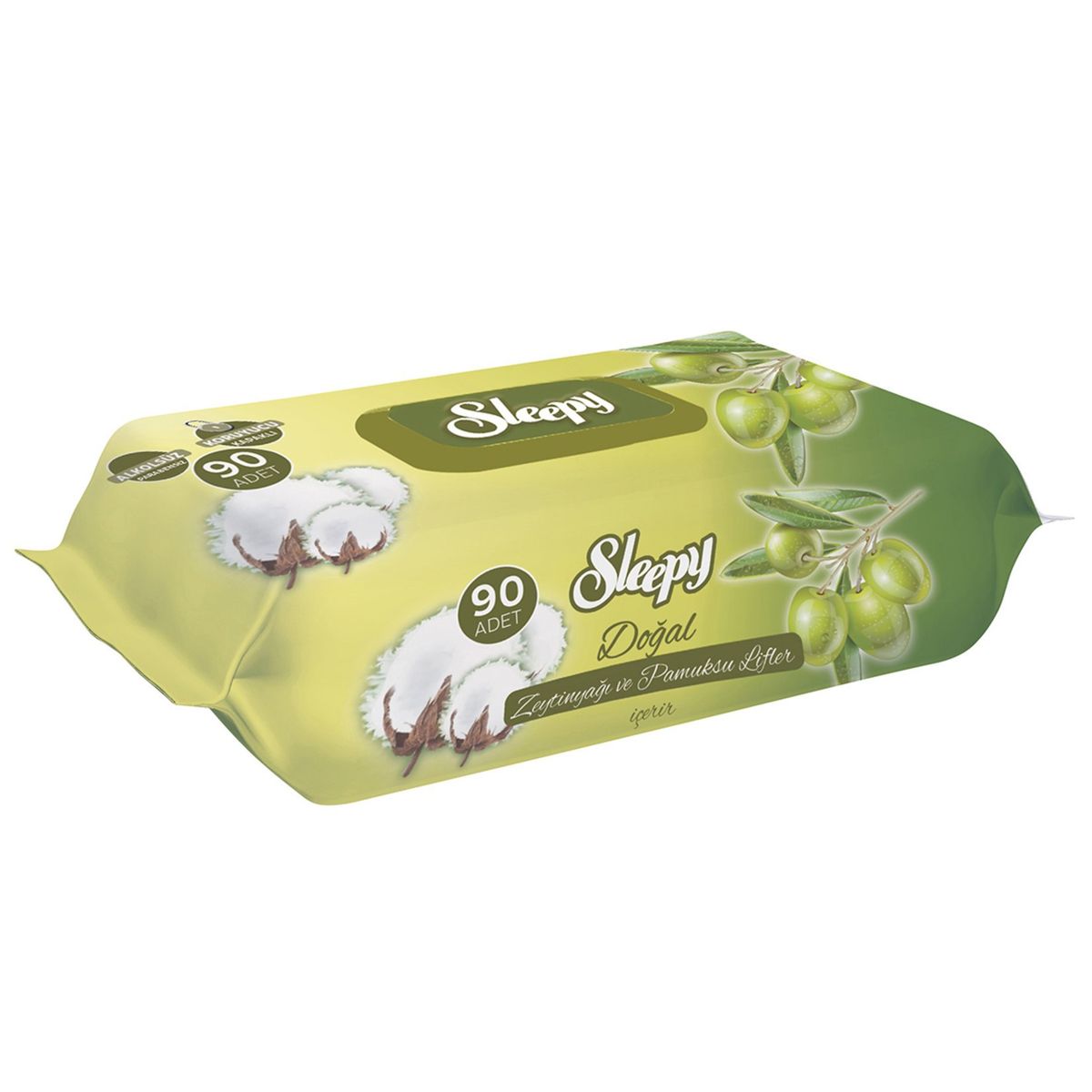 SLEPPY ZEYTİNYAĞLI ISLAK MENDİL 