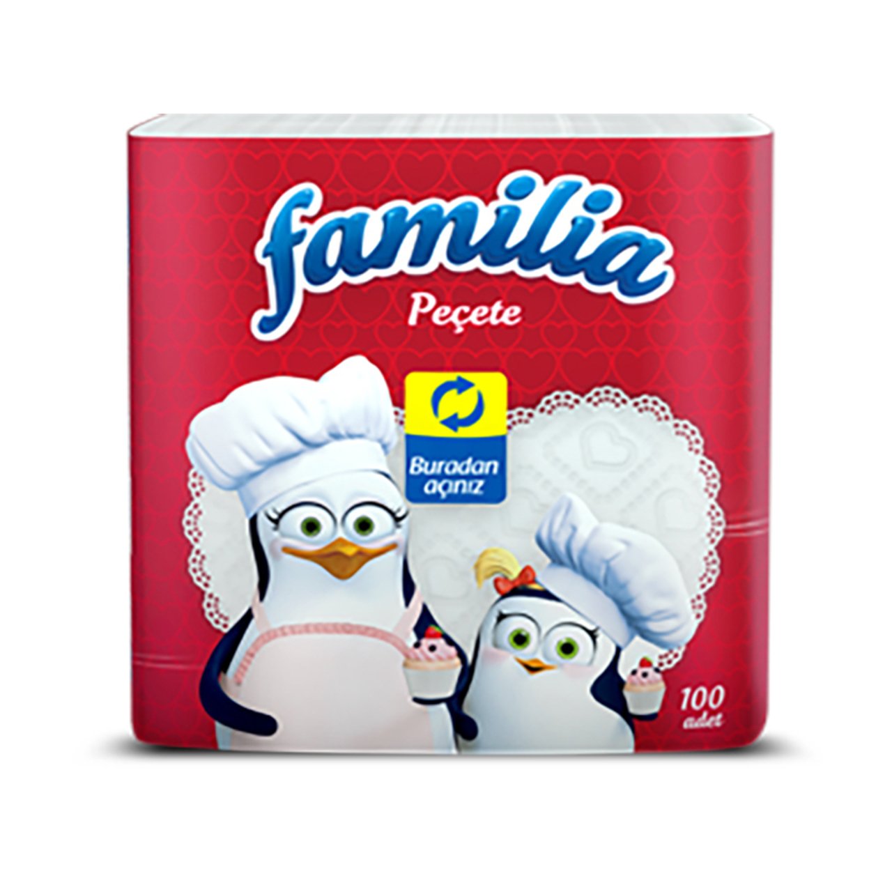 FAMİLİA PEÇETE 100 ADET