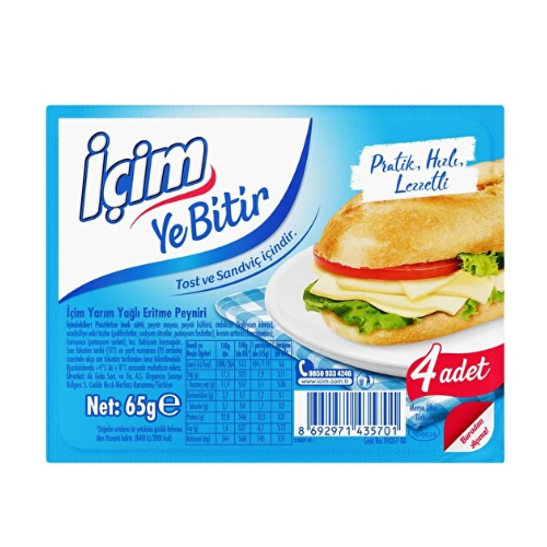 İÇİM YE BİTİR KAŞAR 65 GR