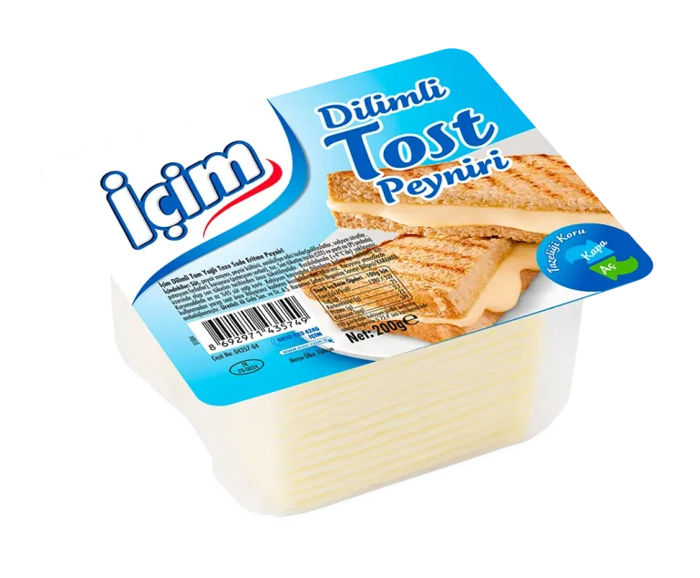 İÇİM DİLİMLİ TOST PEYNİRİ 200 GR