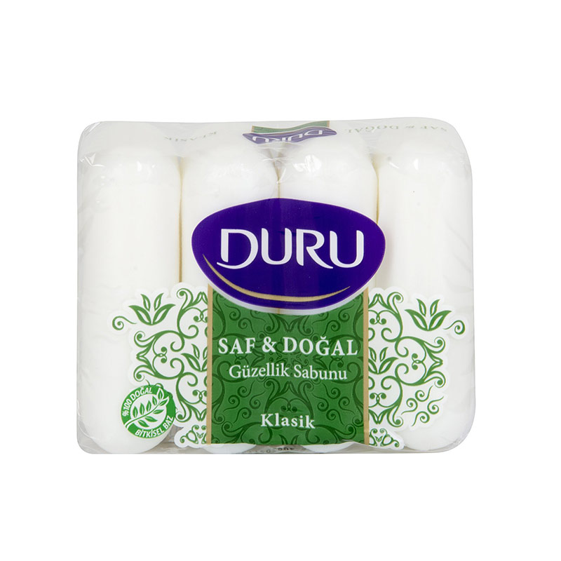DURU SAF & DOĞAL KLASİK SABUN 4*70 GR