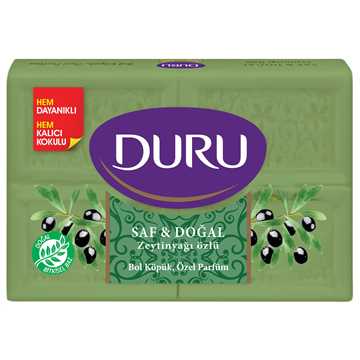 DURU SAF & DOĞAL ZEYTİNYAĞLI SABUN 150 GR