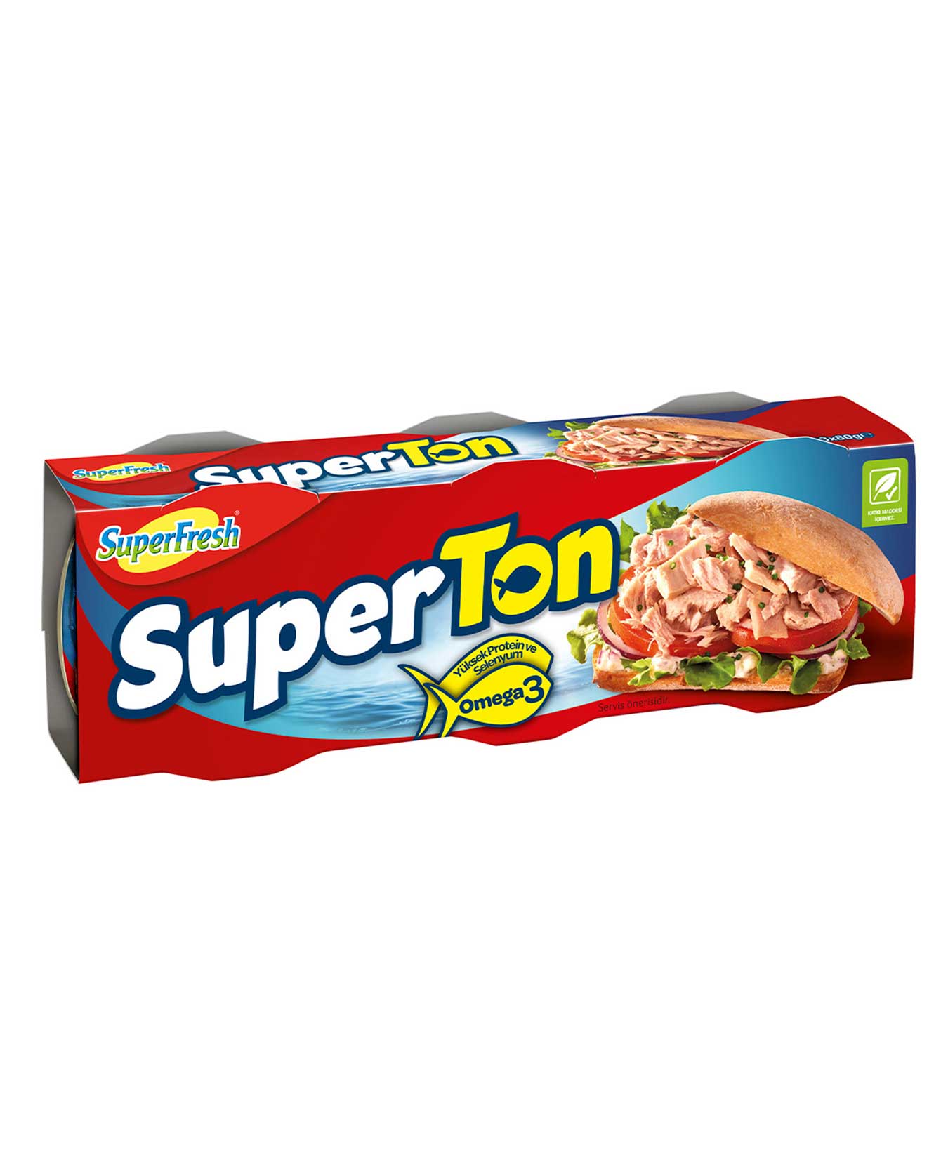 SUPERFRESH TON BALIĞI KLASİK 3*75 GR