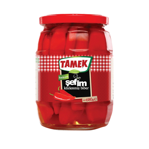 TAMEK KÖZLENMİŞ BİBER 530 GR