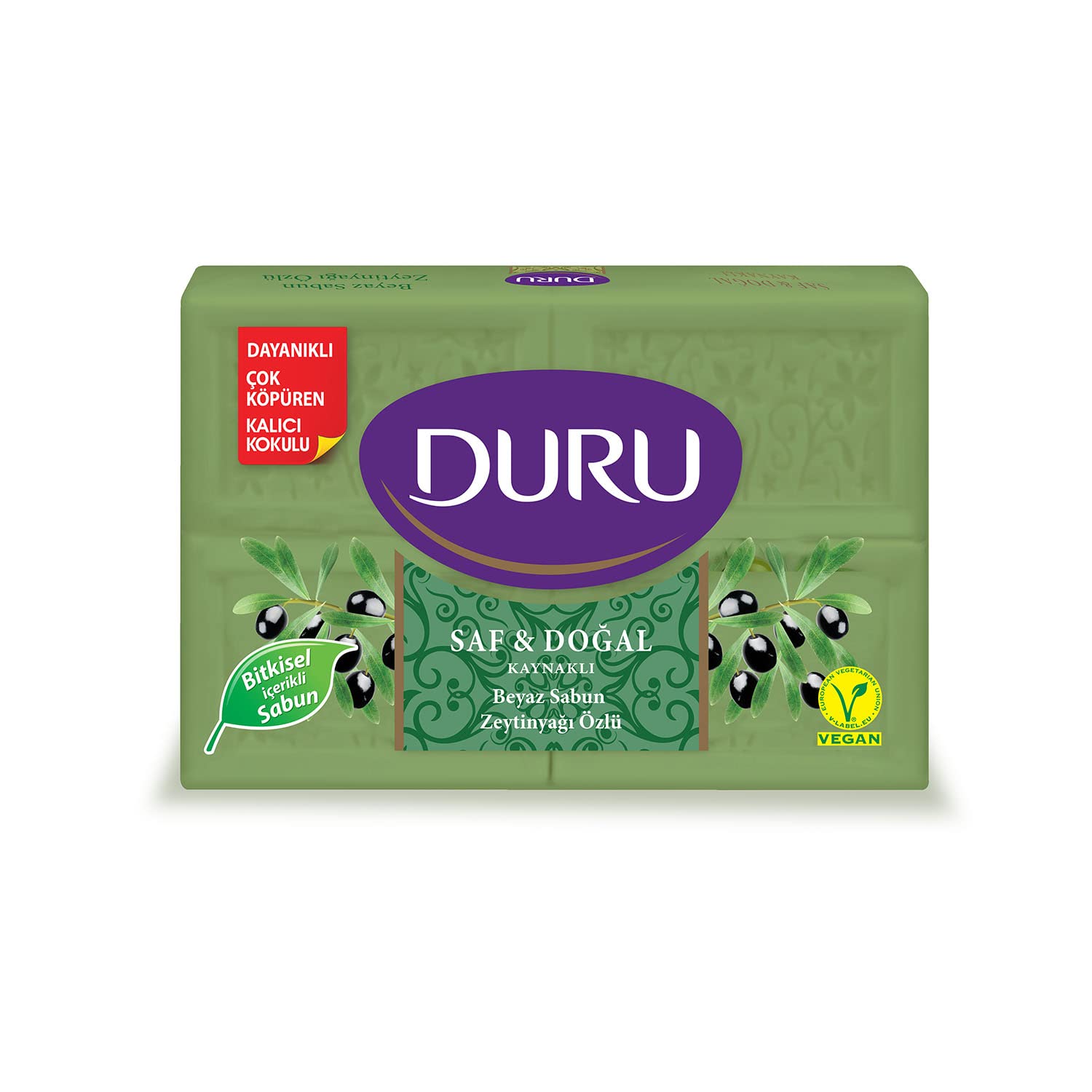 DURU SAF & DOĞAL ZEYTİNYAĞLI SABUN 150 GR