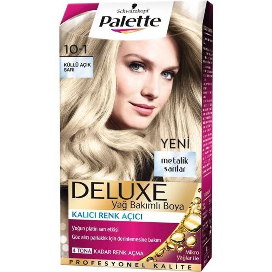 PALETTE DLX 10-1 KÜLLÜ AÇIK SARI