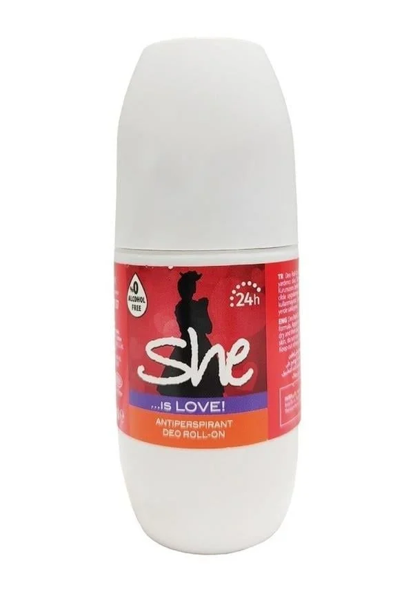 SHE IS LOVE ROLL ON 50 ML