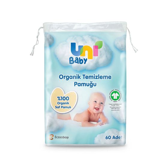 UNI BABY BEBEK TEMİZLEME PAMUĞU 