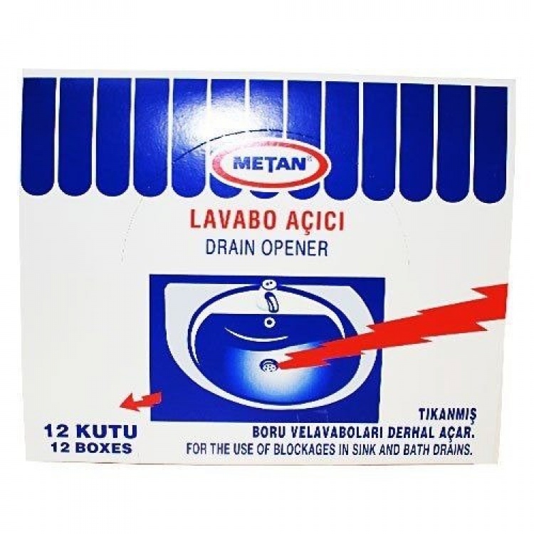 METAN TOZ LAVABO AÇICI 