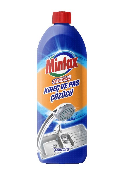 MİNTAX KİREÇ VE PAS ÇÖZÜCÜ 1000 ML
