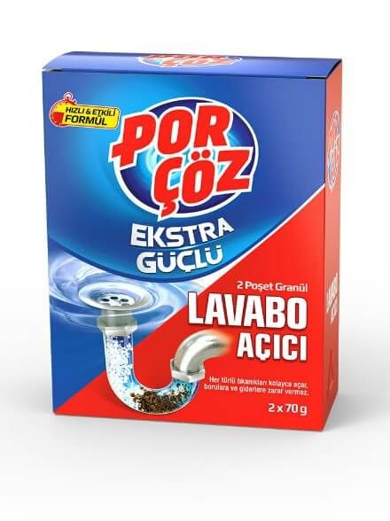 PORÇÖZ LAVABO AÇICI 2*50 GR
