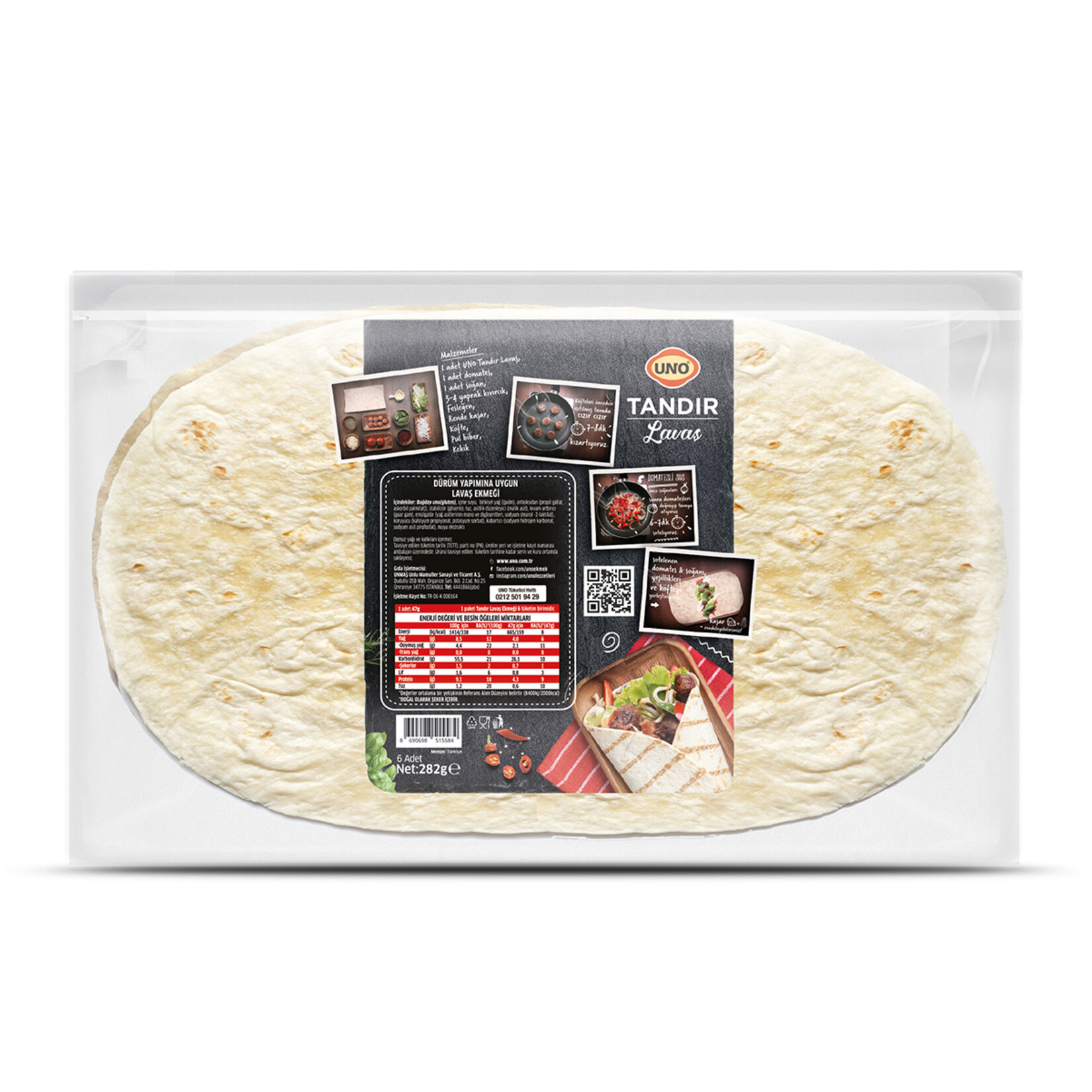 UNO TANDIR LAVAŞ 282 GR