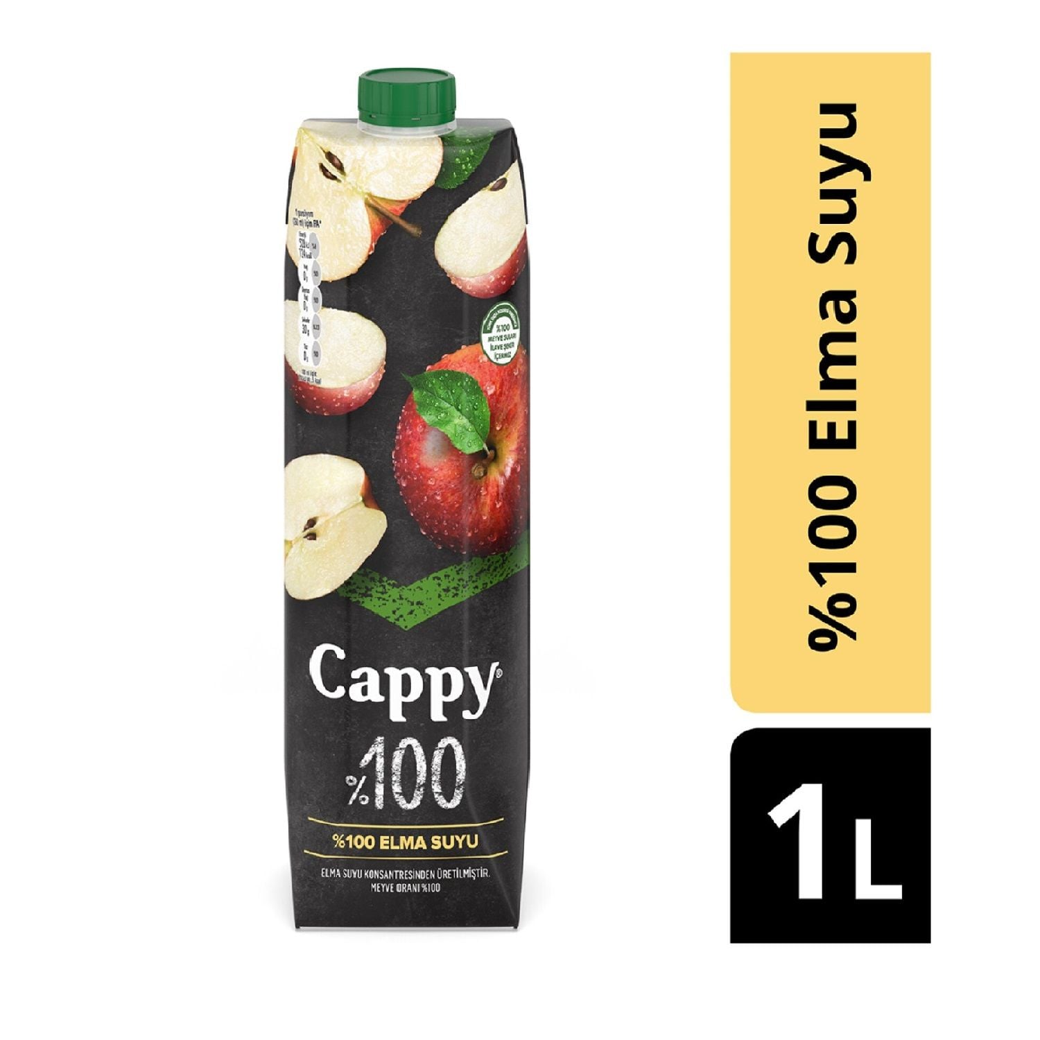 CAPPY %100 ELMA SUYU 1 LT