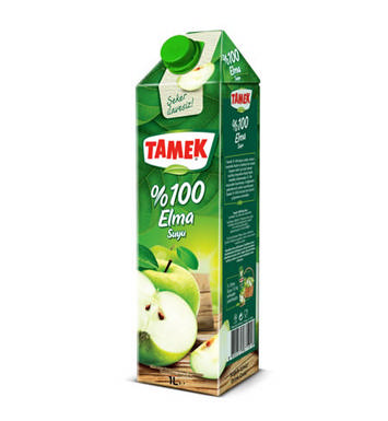 TAMEK %100 ELMA SUYU 1 LT