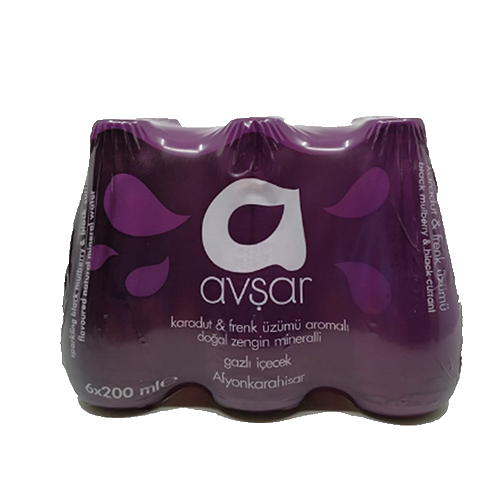 AVŞAR KARADUT & FRENK ÜZÜM AROMALI 200*6 ML