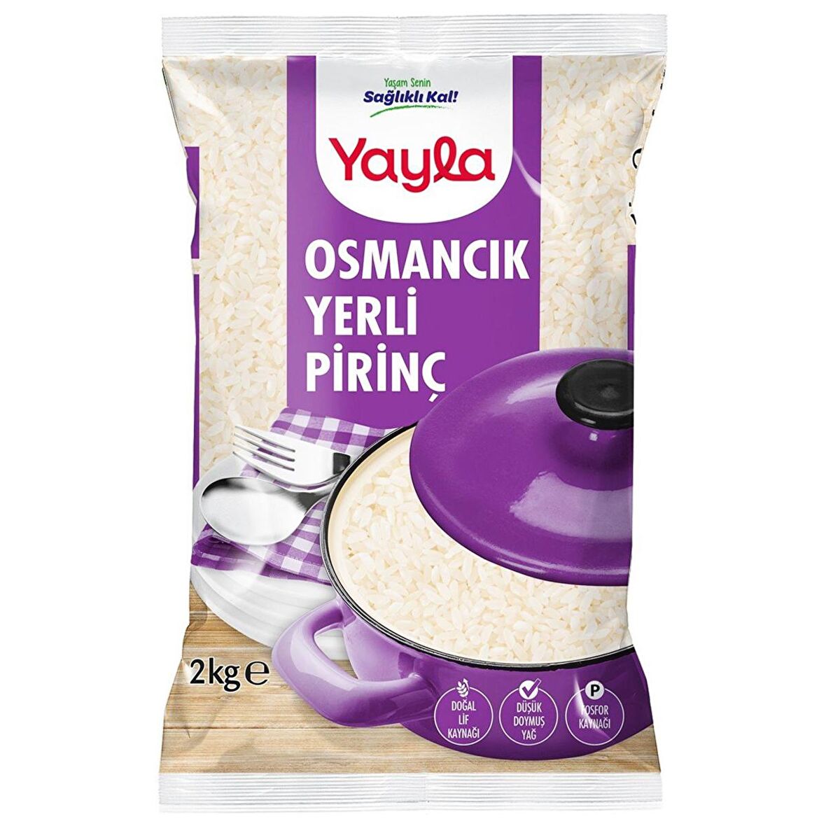 YAYLA OSMANCIK YERLİ PİRİNÇ 2 KG