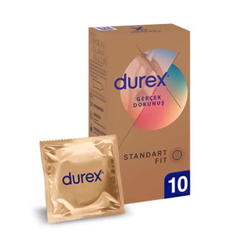 DUREX GERÇEK DOKUNUŞ STANDART FFIT 10 ADET