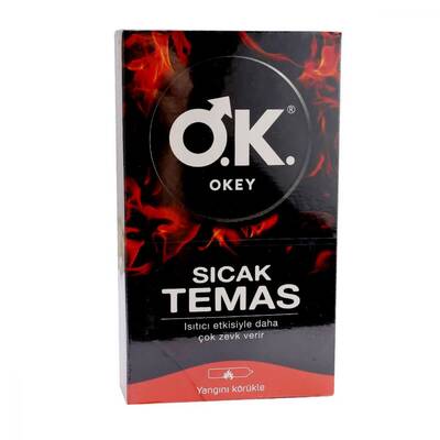 OKEY SICAK TEMAS PREZERVATİF 10 ADET
