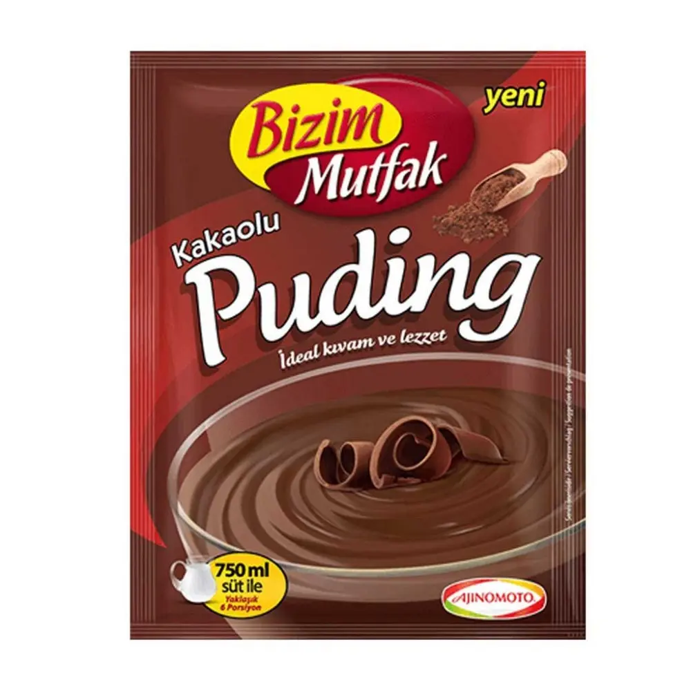 ÜLKER BİZİM MUTFAK KAKAOLU PUDİNG 132 GR