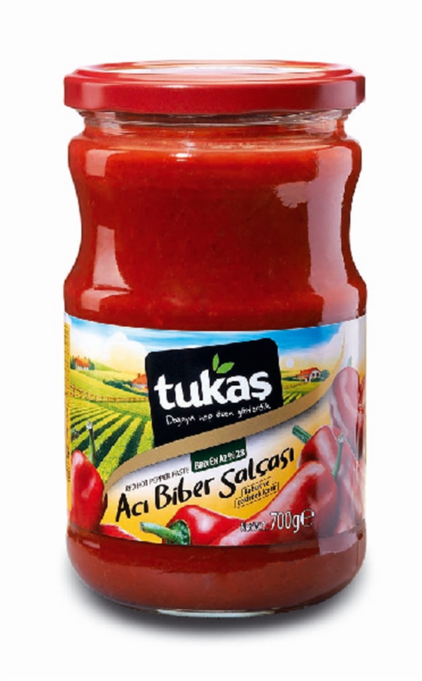 TUKAŞ ACI BİBER SALÇASI 700 GR
