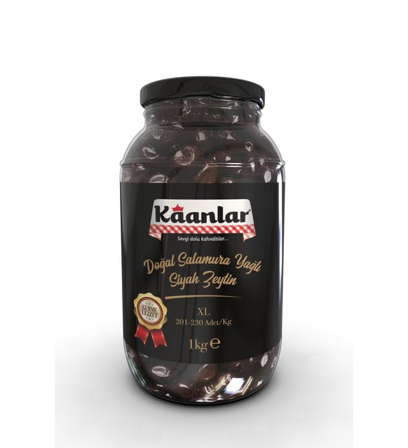 KAANLAR SİYAH ELMAS SİYAH ZEYTİN 900 GR