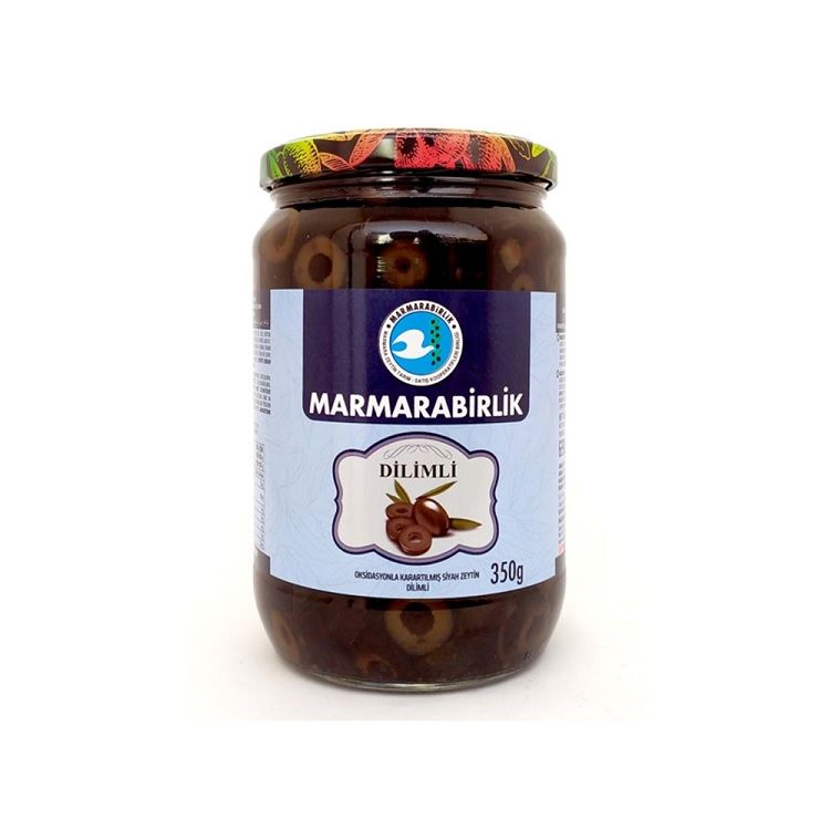 MARMARABİRLİK DİLİMLİ SİYAH ZEYTİN 350 GR