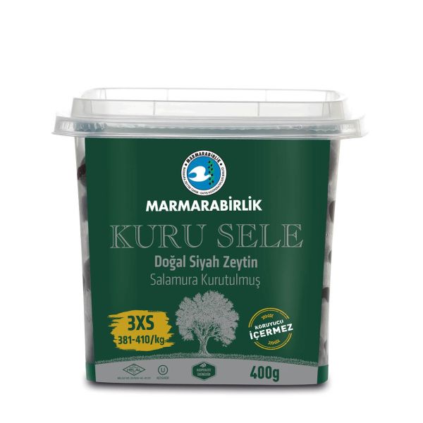 MARMARABİRLİK KURU SELE ZEYTİN S 400 GR  