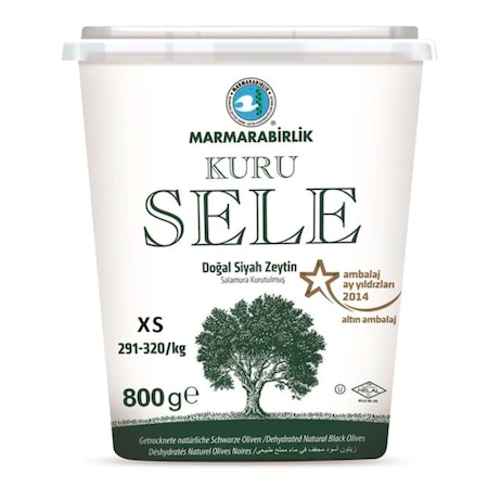 MARMARABİRLİK KURU SELE ZEYTİN XS 800 G