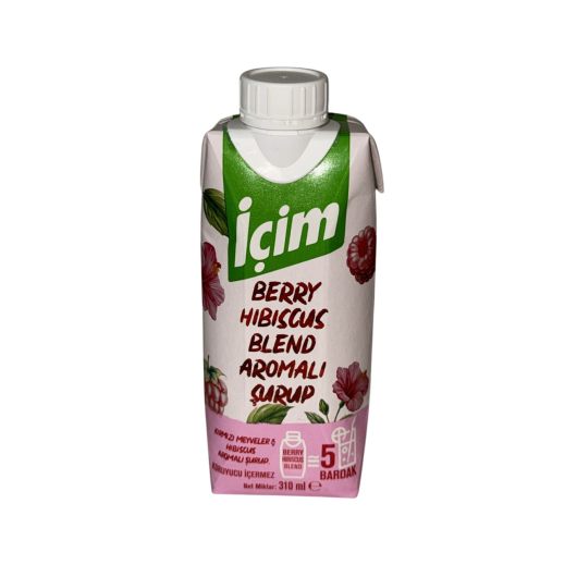 İÇİM BERRY HIBISCUS BLEND AROMALI ŞURUP 310 ML