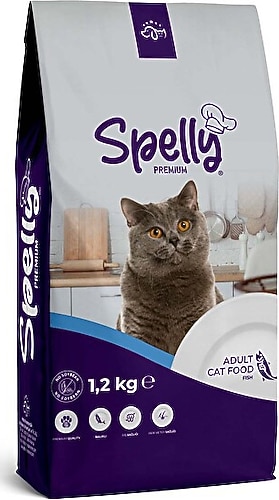 SPELLY BİFTEKLİ KEDİ MAMASI 1.2 KG