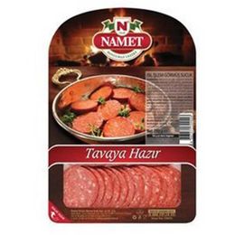 NAMET SOFRAM ISIL İŞLEM GÖRMÜŞ DİLİMLİ SUCUK 200GR
