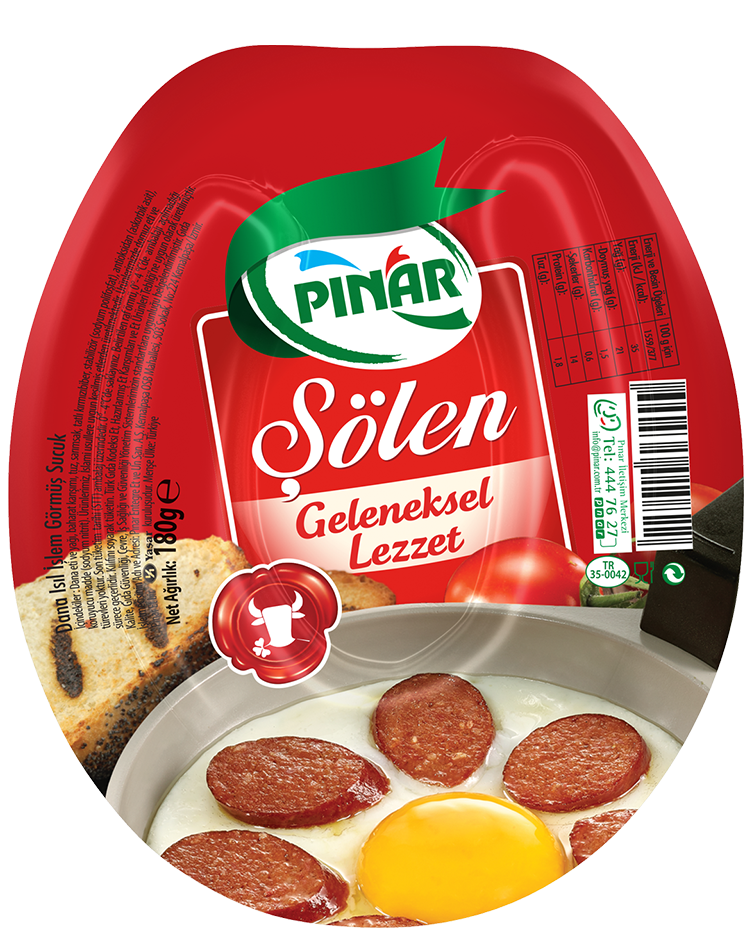 PINAR SUCUK ŞÖLEN 180 GR