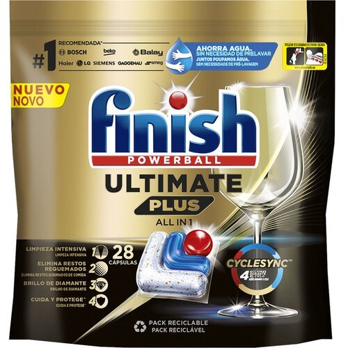 FİNİSH POWERBALL ULTIMATE BULAŞIK TABLETİ 65 ADET