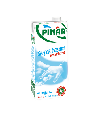PINAR SÜT YARIM YAĞLI %1  1 LT