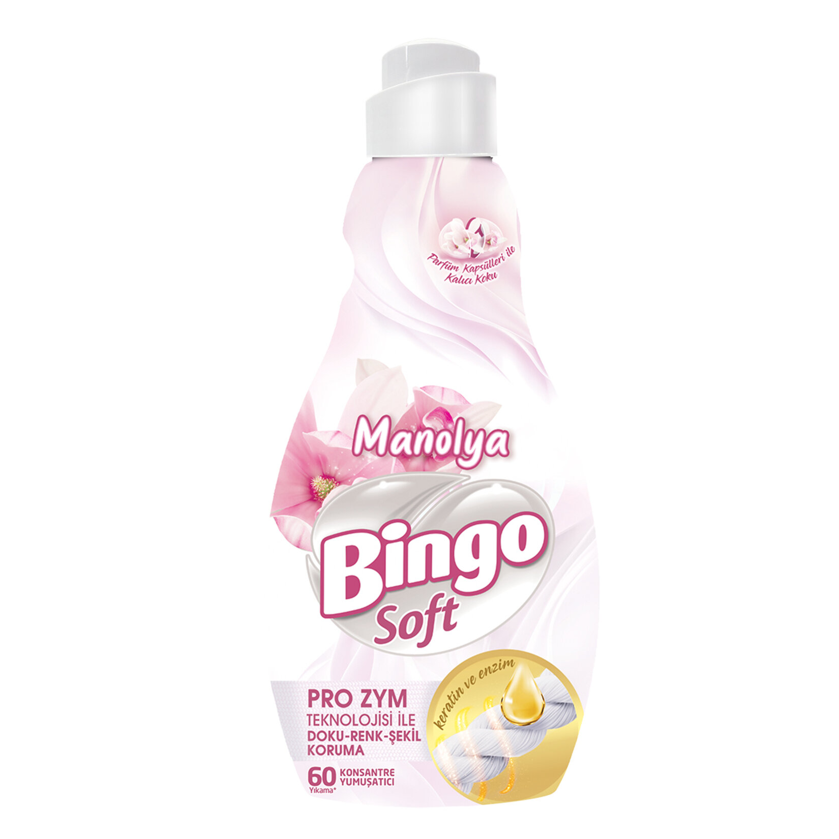 BİNGO SOFT MANOLYA KONSANTRE YUMUŞATICI 1440 ML