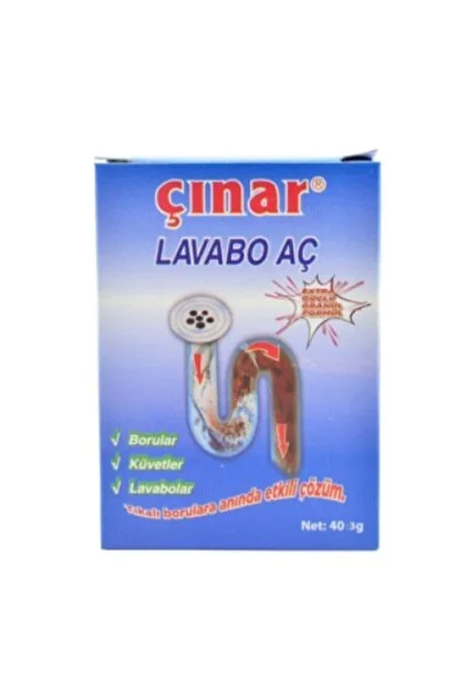 ÇINAR LAVABO AÇICI 40 GR