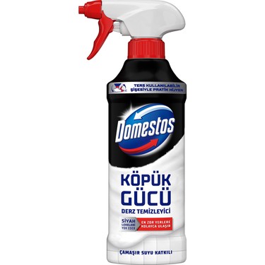 DOMESTOS KÖPÜK GÜCÜ  SPREY ÇAMAŞIR SUYU 450 ML (SİYAH LEKELER )