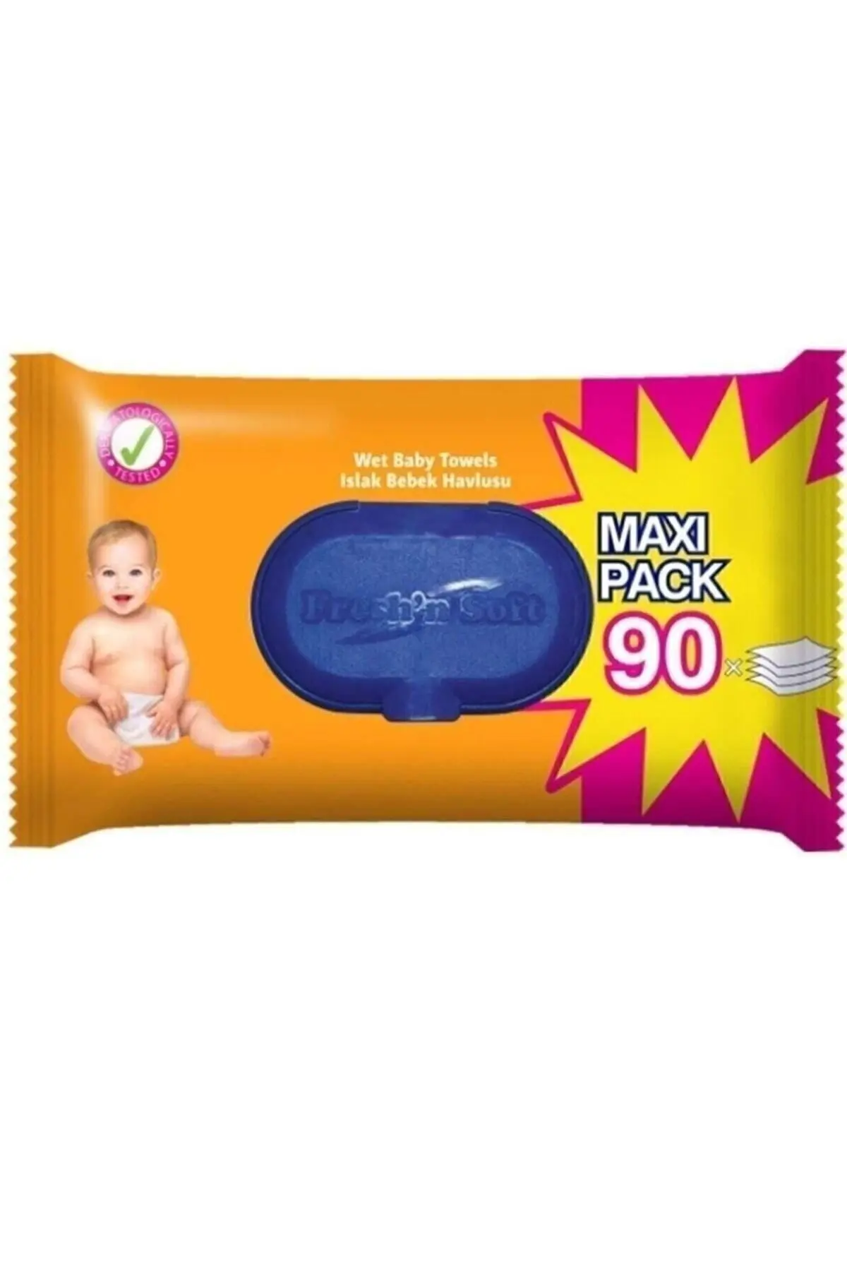 FRESHIN SOFT ISLAK HAVLU 90 ADET