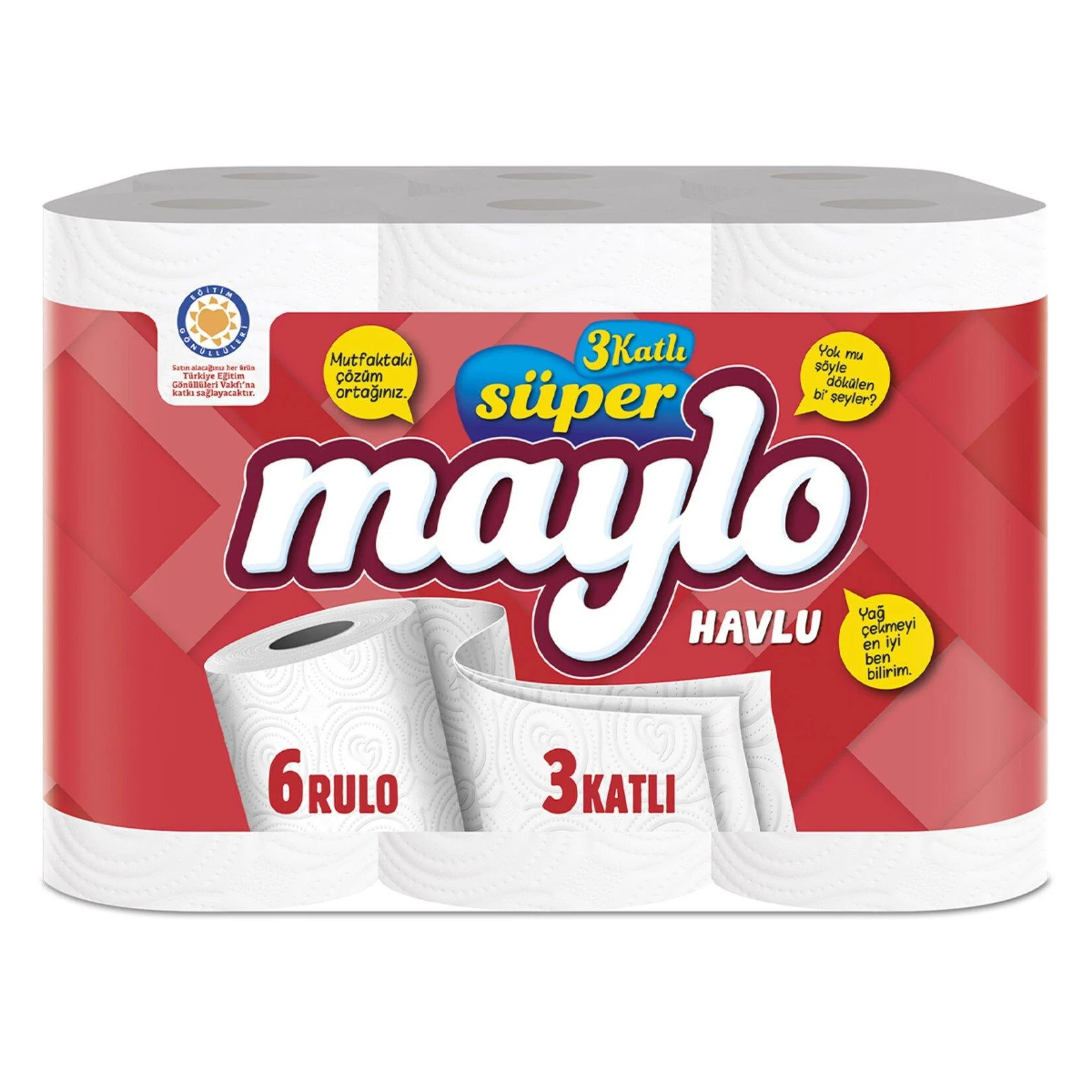 MAYLO SÜPER HAVLU KAĞIT 6 ADET