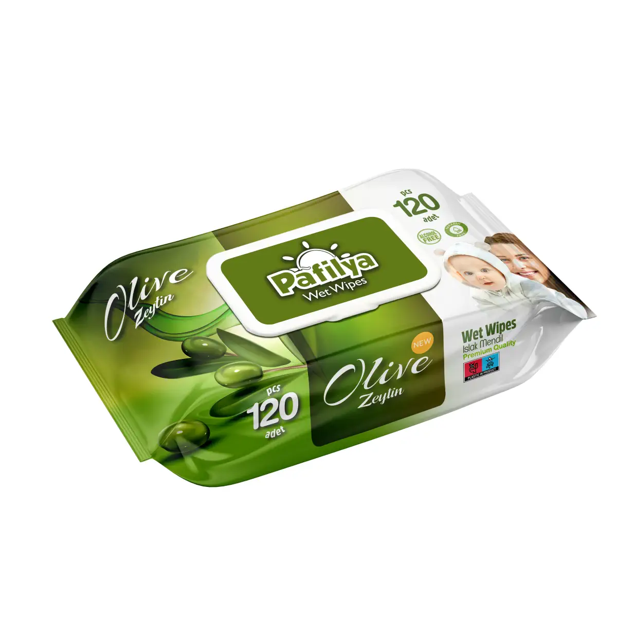 PAFİLYA ZEYTİNYAĞLI ISLAK MENDİL