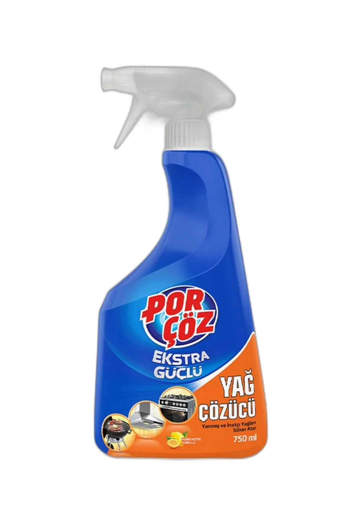 PORÇÖZ EKSTRA GÜÇLÜ YAĞ ÇÖZÜCÜ SPREY 750 ML
