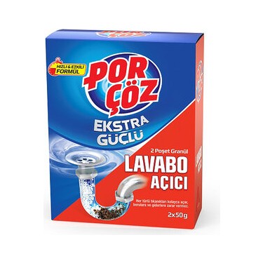 PORÇÖZ LAVABO AÇICI 2*50 GR