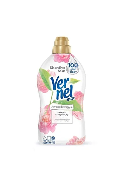 VERNEL MAX ŞAKAYIK & BEYAZ ÇAY   ÇAMAŞIR YUMUŞATICI  1440 ML