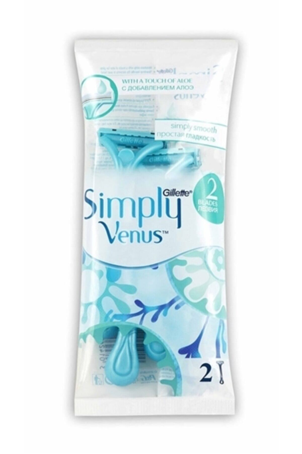 GILLETTE SIMPLY VENUS JILET 2 ADET